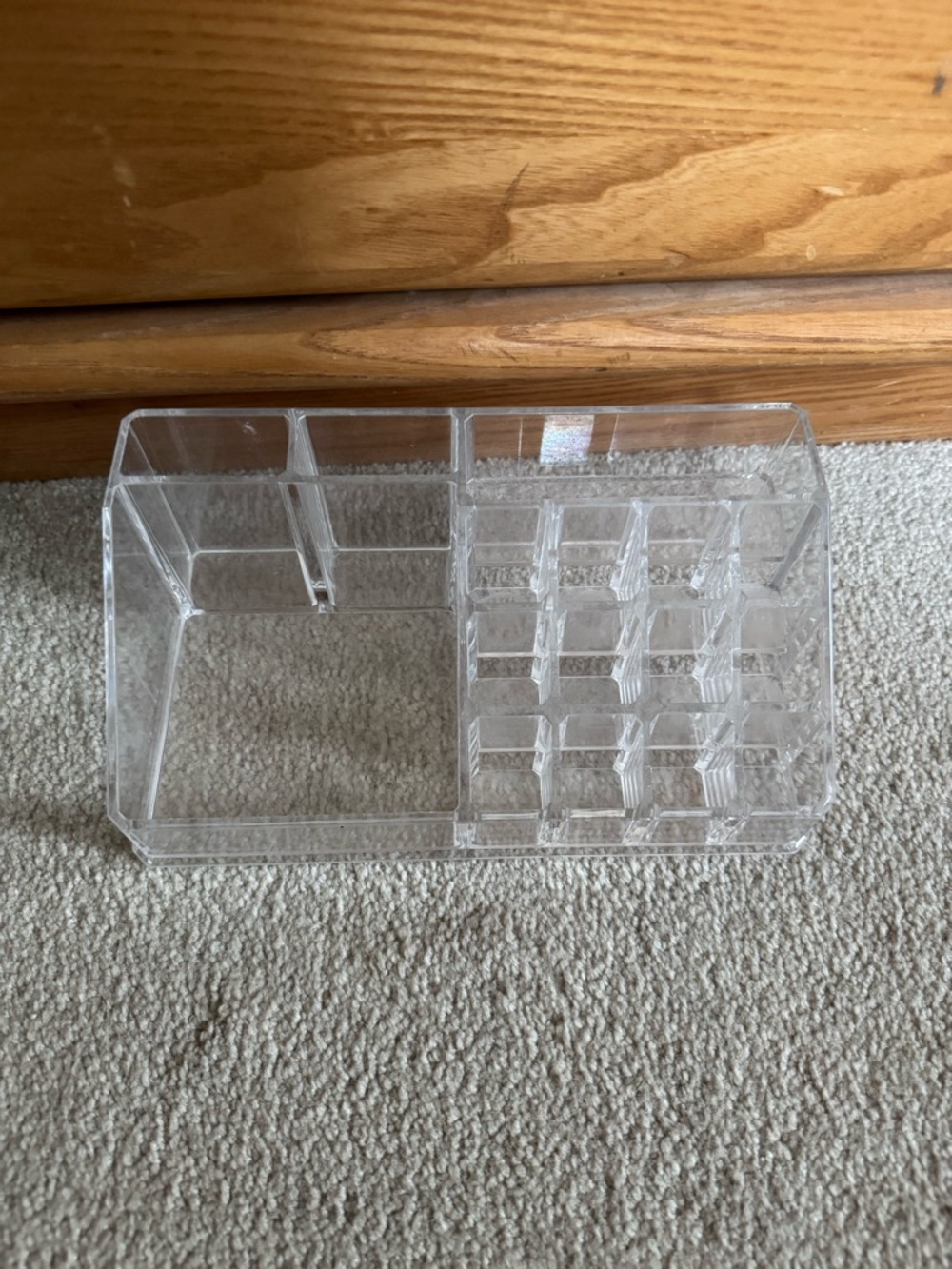 Clear Acrylic Makeup & Accessories Organizer - Transparent Home Storage